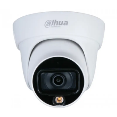 Купольная камера с LED подсветкой Dahua HAC-HDW1209TLQP-LED, 2Mп