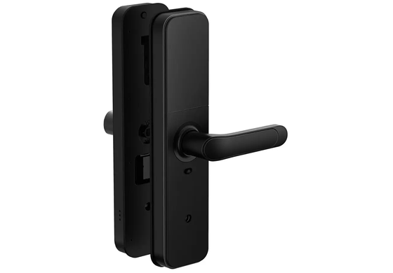 Умный дверной биометрический замок SEVEN LOCK SL-7766BF black