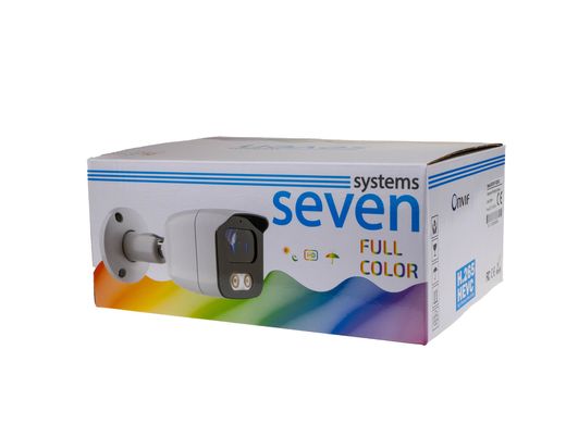 Уличная Full Color IP видеокамера SEVEN IP-7225PA-FC (3,6), 5Мп