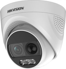 Відеокамера з PIR датчиком та сиреною Hikvision DS-2CE72DFT-PIRXOF, 2Мп