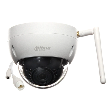 Wi-Fi купольна відеокамера Dahua IPC-HDBW1435EP-W-S2, 4Мп