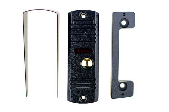 Вызывная панель SEVEN CP-7506 Black, 1000ТВЛ