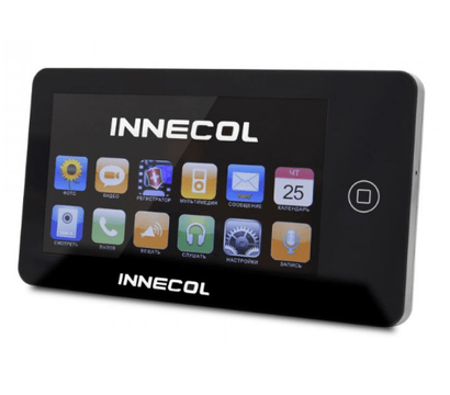 Комплект відеодомофону INNECOL NEO HD (Black) + Tantos Triniti HD