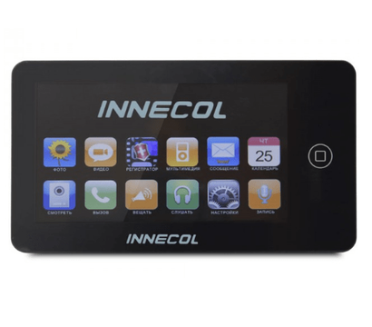 Комплект відеодомофону INNECOL NEO HD (Black) + Tantos Triniti HD