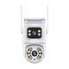 Поворотная Wi-Fi камера с двойным объективом Light Vision VLC-9130WI/2C (Tuya), 6Мп