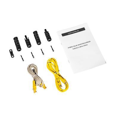 Гибридный инвертор для солнечных панелей 11kW Kraft VMH-10048 DC48V, 2MPPT, off-grid