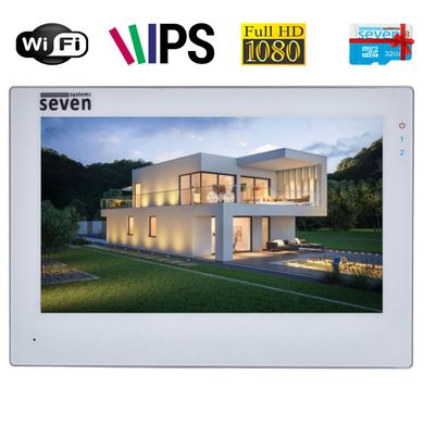 Комплект Wi-Fi домофона SEVEN DP-7577/04Kit white