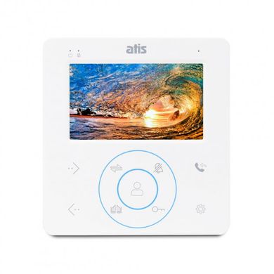 Комплект видеодомофона ATIS AD-480 W Kit box