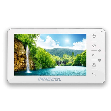 Комплект видеодомофона INNECOL Amelie HD (White) + Tantos Triniti HD