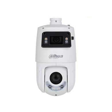 Поворотная X-Spans IP камера с двойным объективом Dahua DH-SDT4E425-4F-GB-A-PV1, 4Мп