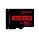 Карта пам'яті для домофону microSDXC Apacer 64 GB class 10 UHS-1