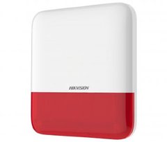 Беспроводная уличная сирена Hikvision DS-PS1-E-WE-Red