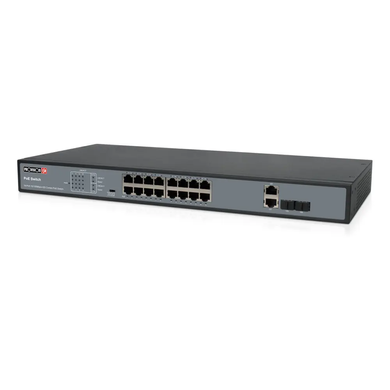 16-портовий PoE комутатор Provision-ISR PoES-16250C+2Combo-V2