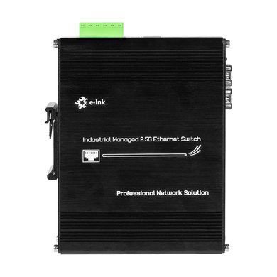 10-портовий керований комутатор E-Link LNK-IMC208-2.5GPM-SFP+, 8 портів PoE