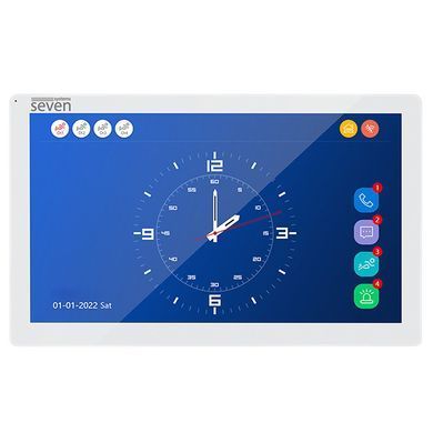 IP відеодомофон з Wi-Fi SEVEN DP-7517FHDW white
