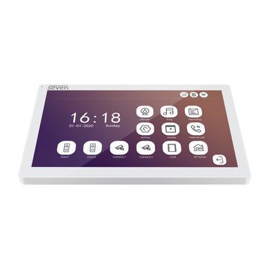 IP відеодомофон з Wi-Fi SEVEN DP-7517FHDW white