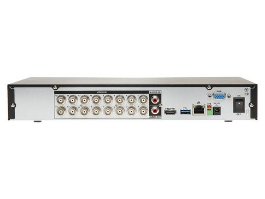 16-канальный XVR видеорегистратор Dahua XVR5116H-4KL, 4K