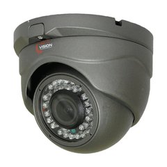 Купольная MHD видеокамера Light Vision VLC-4128DM Graphite, 1Мп