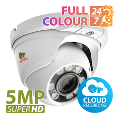 Варифокальная IP камера Partizan IPD-VF5MP-IR Full Colour 2.0 Cloud, 5Мп