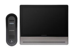 Комплект Wi-Fi відеодомофона Commax CDV-1004QT + Commax DRC-4CPHD2