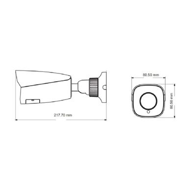 Вулична Starlight IP камера TVT TD-9422E3 (D/PE/AR3), 2Мп