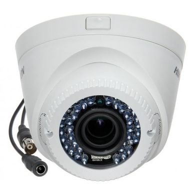 Купольная моторизированная HD камера Hikvision DS-2CE56D5T-IR3Z, 2Мп