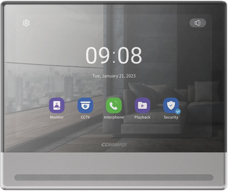 Комплект Wi-Fi відеодомофона Commax CDV-1004QT + Commax DRC-4CPHD2