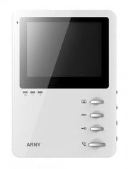 Видеодомофон с памятью ARNY AVD-410M White