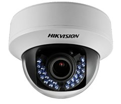 Купольная варифокальная камера Hikvision DS-2CE56D0T-VFIRF, 2Мп