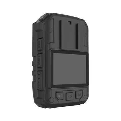 Нагрудный видеорегистратор RECODA M505B-WG 2K(4Mp) 128GB GPS WI-FI