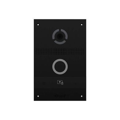 IP виклична панель зі зчитувачем та розпізнаванням облич Bas-IP AV-08FB black