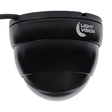 Купольная MHD-видеокамера Light Vision VLC-4256DM Black, 5Мп