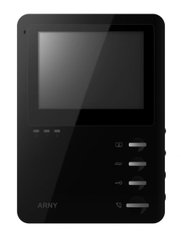 Видеодомофон с памятью ARNY AVD-410M Black