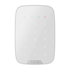 Беспроводная сенсорная клавиатура Ajax KeyPad S Plus белая