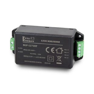 Блок питания Full Energy BGP-127UST, 12 В/6.7 А
