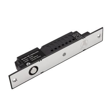 Ригельний замок врізний Yli Electronic YB-100N(LED)-8P, 1300 кг