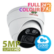 Купольна IP камера з подвійним підсвічуванням Partizan IPD-5SP-IR Full Colour 3.0 Cloud, 5Мп