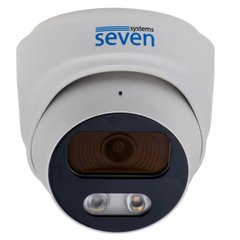Купольна Full Color IP камера з мікрофоном SEVEN IP-7212PA-FC, 2Мп