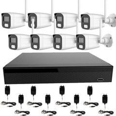 Беспроводной комплект видеонаблюдения Covi Security IPC-8W WiFi KIT