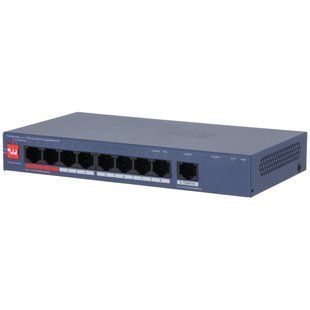 8-портовий керований PoE комутатор Dahua DH-CS4009-8ET1GT-110