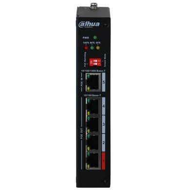 4-портовий PoE подовжувач Dahua DH-PFT1500