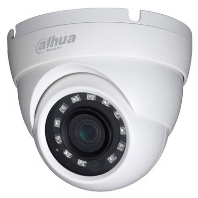 Купольная HDCVI камера Dahua HAC-HDW1220MP-S3, 2Мп