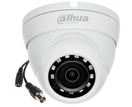 Купольна HDCVI камера Dahua HAC-HDW1220MP-S3, 2Мп