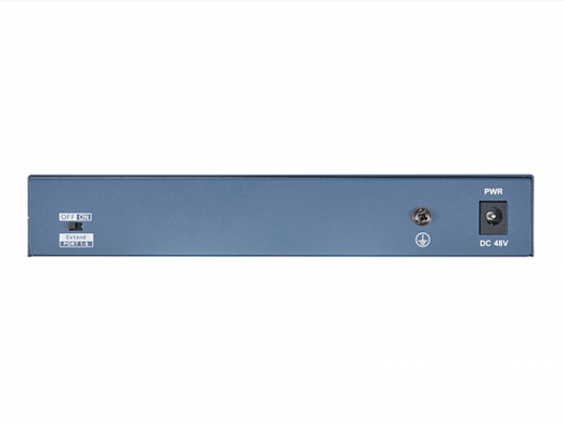 8 портовый POE коммутатор Hikvision DS-3E0109P-E/M(B)