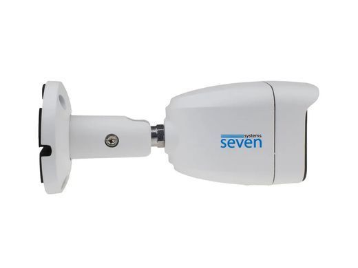 Комплект IP відеоспостереження на 3 вуличні 5 Мп камери SEVEN IP-7225W3-5MP