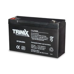 Аккумуляторная батарея свинцово-кислотная TRINIX 6V12Ah/20Hr