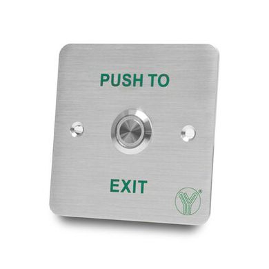 Кнопка выхода уличная врезная Yli Electronic YWP-880C(LED)