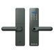 Умный дверной биометрический замок SEVEN LOCK SL-7740BF grey (врезная часть 5050)