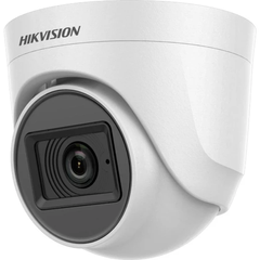 Turbo HD камера з мікрофоном Hikvision DS-2CE76H0T-ITPFS, 5Мп