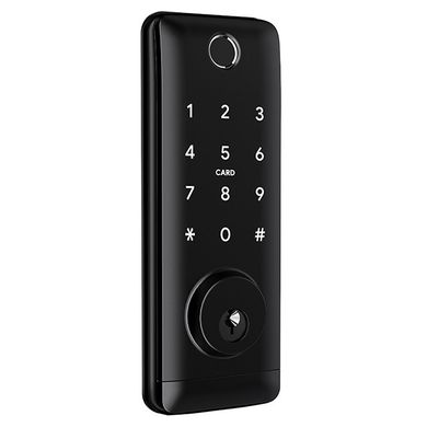 Умный биометрический дверной замок SEVEN LOCK SL-7764BF black